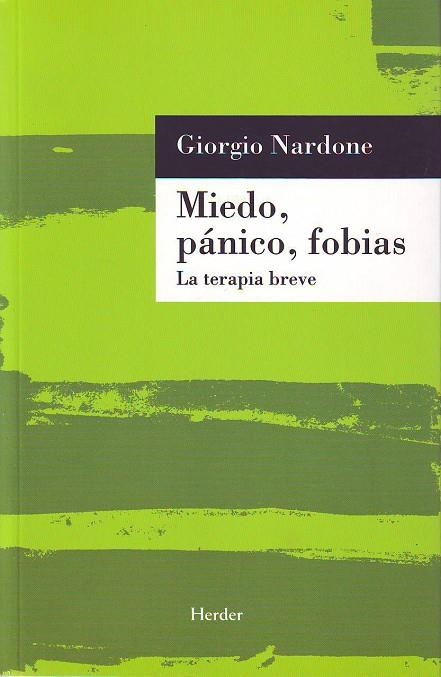 MIEDO, PANICO, FOBIAS | 9788425420078 | NARDONE, GIORGIO