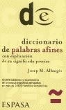 DICCIONARIO DE PALABRAS AFINES | 9788423922963 | ALBAIGES,JOSEP M