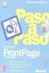 MICROSOFT FRONTPAGE VERSION 2002 PASO A PASO | 9788448132330 | OTS