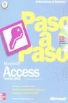 MICROSOFT ACCESS VERSION 2002 PASO A PASO | 9788448132354 | OTS