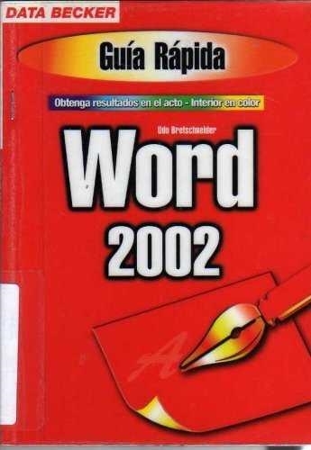 WORD 2002 | 9788495585202 | BRETSCHNEIDER, UDO