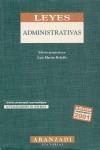 LEYES ADMINISTRATIVAS 2001 | 9788484107804 | MARTÍN REBOLLO, LUIS