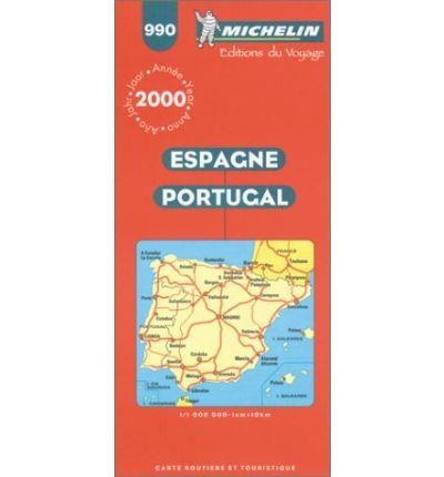 MAPA ESPAÑA PORTUGAL MICHELIN 2000 | 9782060990217 | AA.VV.