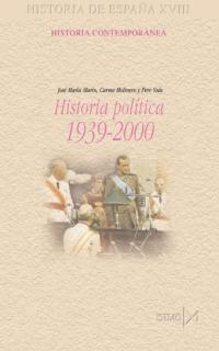 HISTORIA POLITICA 1939-2000 | 9788470903199 | MARIN/MOLINERO/YSAS