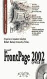 FRONTPAGE 2002 OFFICE XP | 9788441512603 | AMADOR/GONZALEZ