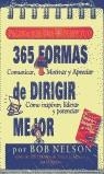 365 FORMAS DE DIRIGIR | 9788480887052 | NELSON, BOB