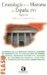 CRONOLOGIA DE LA HISTORIA DE ESPAÑA IV SIGLO XX | 9788448304539 | CRUZ, DOLORES
