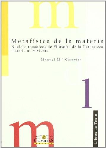 METAFISICA DE LA MATERIA | 9788484680345 | CARREIRA, MANUEL Mª