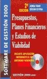 PRESUPUESTOS PLANES FINANCIEROS Y ESTUDIOS DE VIABILIDAD | 9788480887007 | FONT/ELVIRA