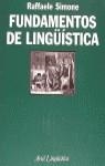 FUNDAMENTOS DE LINGUISTICA | 9788434482494 | SIMONE, RAFFAELE