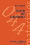 TEORIAS DEL SIGNIFICADO | 9788420657707 | PICARDI, EVA