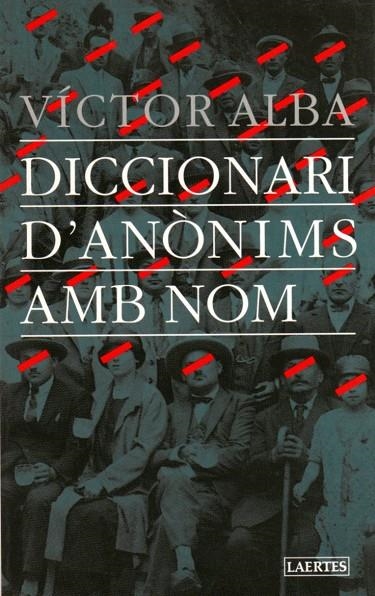 DICCIONARI D'ANONIMS AMB NOM | 9788475844770 | ALBA, VICTOR