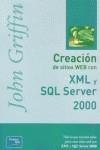 CREACION DE SITIOS WEB CON XML Y SQL SERVER 2000 | 9788420534626 | GRIFFIN, JOHN