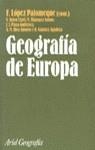 GEOGRAFIA DE EUROPA | 9788434434639 | LOPEZ PALOMEQUE ( COOR. )