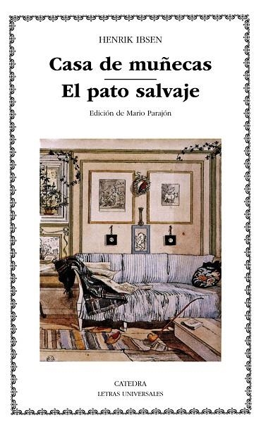 CASA DE MUÑECAS / EL PATO SALVAJE | 9788437617695 | IBSEN, HENRIK