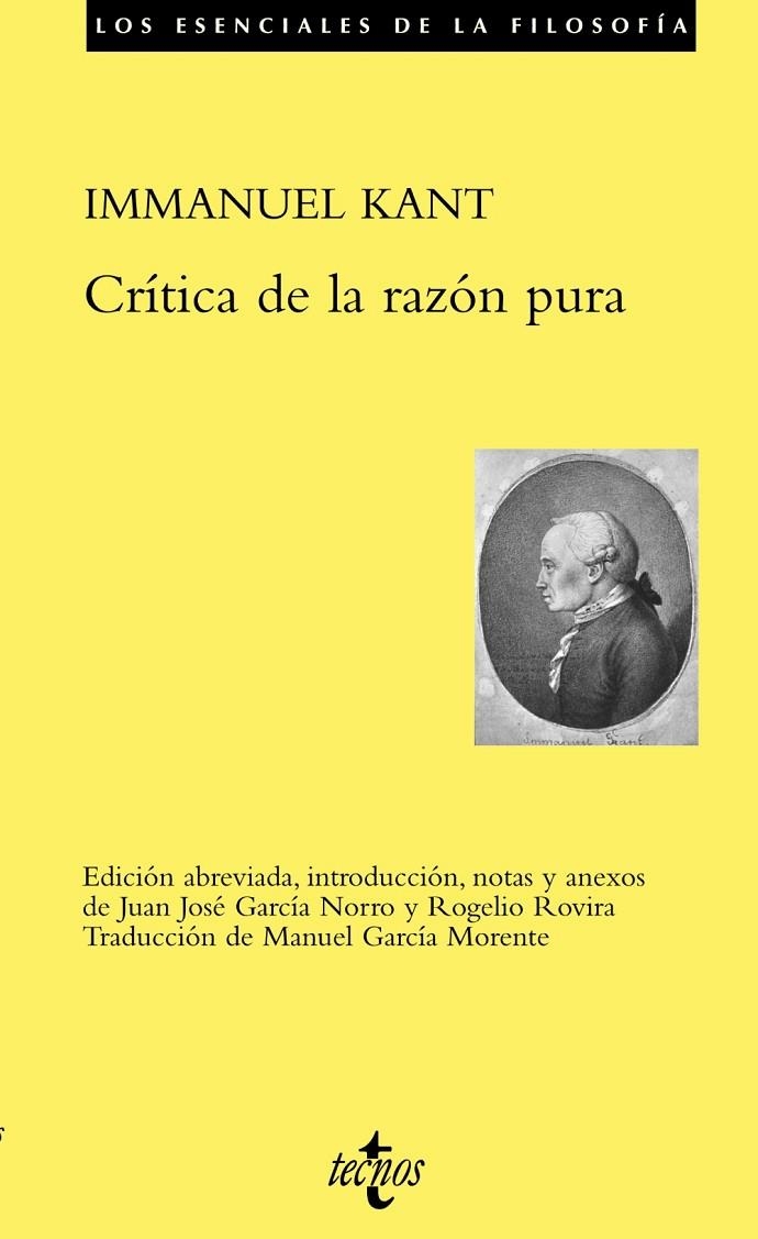 CRITICA DE LA RAZON PURA | 9788430938100 | KANT