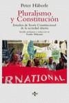 PLURALISMO Y CONSTITUCION  ESTUDIOS DE TEORIA CONSTITUCIONAL | 9788430938131 | HABERLE, PETER