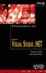 PROGRAMACION VISUAL STUDIO .NET | 9788441513761 | CHARTE, FRANCISCO / SERRANO, JORGE