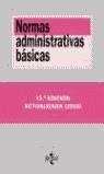 NORMAS ADMINISTRATIVAS BASICAS  ED2002 | 9788430938049 | ROCA ROCA, EDUARDO