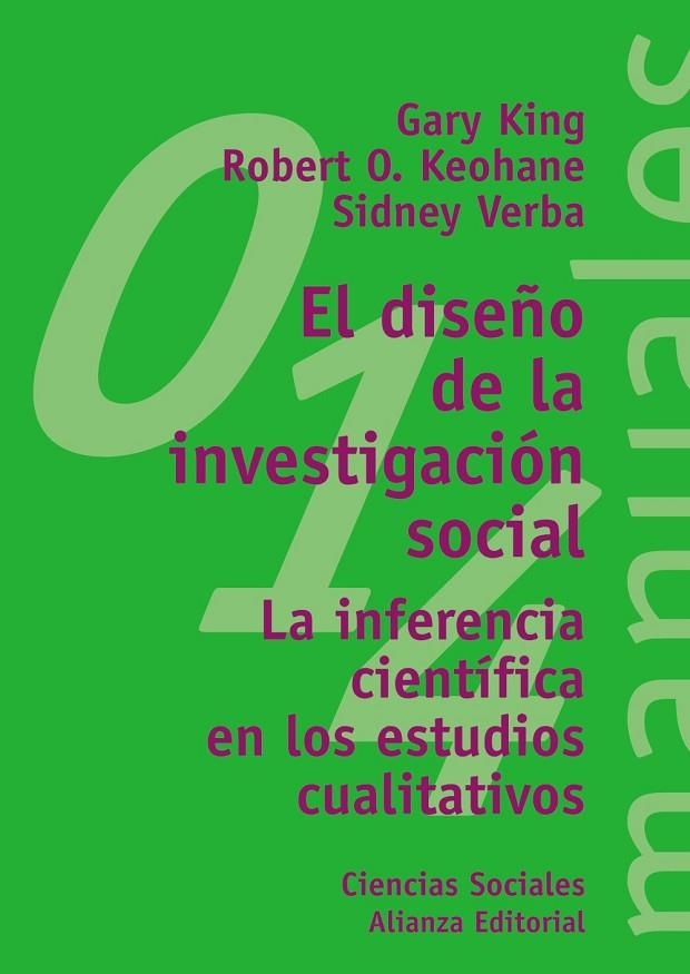 DISEÑO DE LA INVESTIGACION SOCIAL, EL | 9788420686974 | KING, GARY