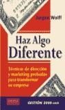 HAZ ALGO DIFERENTE | 9788480887717 | WOLFF, JURGEN