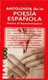 ANTOLOGIA DE LA POESIA ESPAÑOLA | 9788448306960 | NIETO, RAMON