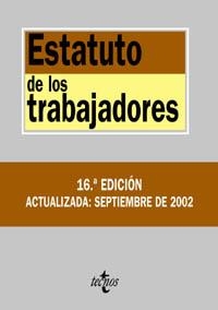 ESTATUTO DE LOS TRABAJADORES EDICION 2002 | 9788430938582 | CRUZ VILLALÓN, JESÚS/MAEZTU GREGORIO DE TEJADA, JESÚS