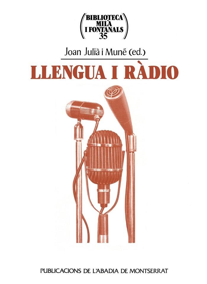 LLENGUA I RADIO | 9788484151777 | JULIA I MUNE, JOAN