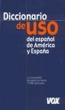 DICCIONARIO DE USO DEL ESPAÑOL DE AMERICA Y ESPAÑA | 9788483323496 | VARIOS