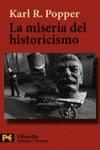 MISERIA DEL HISTORICISMO, LA | 9788420640884 | POPPER, KARL R