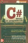 C # MANUAL DE PROGRAMACION | 9788448136246 | JOYANES AGUILAR