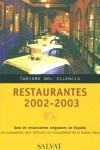 RESTAURANTES 2002 - 2003 | 9788434568891 | AA.VV