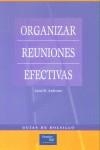 ORGANIZAT REUNIONES EFECTIVAS | 9788420536385 | ANDERSON, CAROL R.