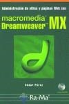 MACROMEDIA DREAMWEAVER MX | 9788478975365 | PEREZ, CESAR