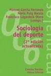 SOCIOLOGIA DEL DEPORTE | 9788420686714 | FERRANDO/PUIG/LAGARDERA