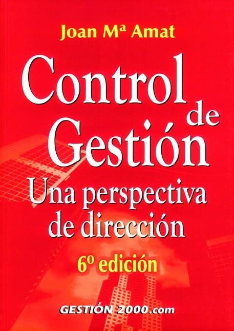 CONTROL DE GESTION | 9788480888417 | AMAT, JOAN M