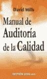 MANUAL DE AUDITORIA DE LA CALIDAD | 9788480888660 | MILLS, DAVID