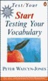 START TESTING YOUR VOCABULARY | 9780140816136 | WATCYN-JONES, PETER