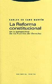 REFORMA CONSTITUCIONAL, LA | 9788481645880 | CABO MARTIN, CARLOS DE