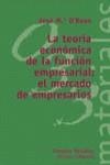 TEORIA ECONOMICA DE LA FUNCION EMPRESARIAL EL MERCADO DE EMP | 9788420657530 | O'KEAN, JOSE M.