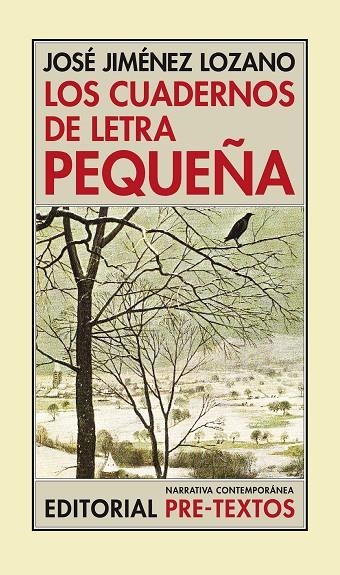 CUADERNOS DE LETRA PEQUEÑA, LOS | 9788481915167 | JIMENEZ LOZANO, JOSE