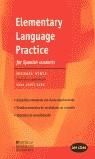 ELEMENTARY LANGUAGE PRACTICE FOR SPANISH STUDENTS CON CLAVE | 9780333798829 | VINCE, MICHAEL