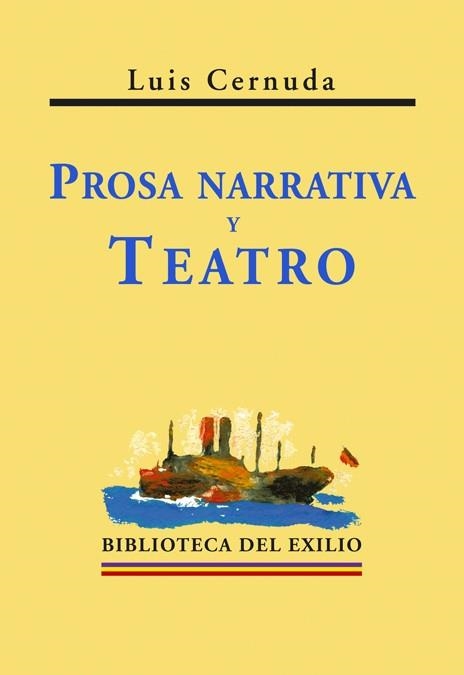 PROSA NARRATIVA Y TEATRO | 9788484720713 | CERNUDA, LUIS