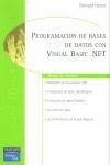 PROGRAMACION DE BASES DE DATOS CON VISUAL BASIC NET | 9788420536491 | HYNES, RICHARD