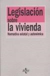 LEGISLACION SOBRE LA VIVIENDA | 9788430939534 | GARCÍA MACHO, RICARDO/SOLER VILAR, ANNA/MUÑOZ CASTILLO, JOSÉ