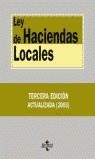 LEY DE HACIENDAS LOCALES | 9788430939664 | MARTÍN QUERALT, JUAN/ESPINOSA FERRANDO, FRANCISCO