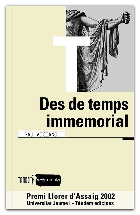 DES DE TEMPS IMMEMORIAL | 9788481314519 | VICIANO, PAU