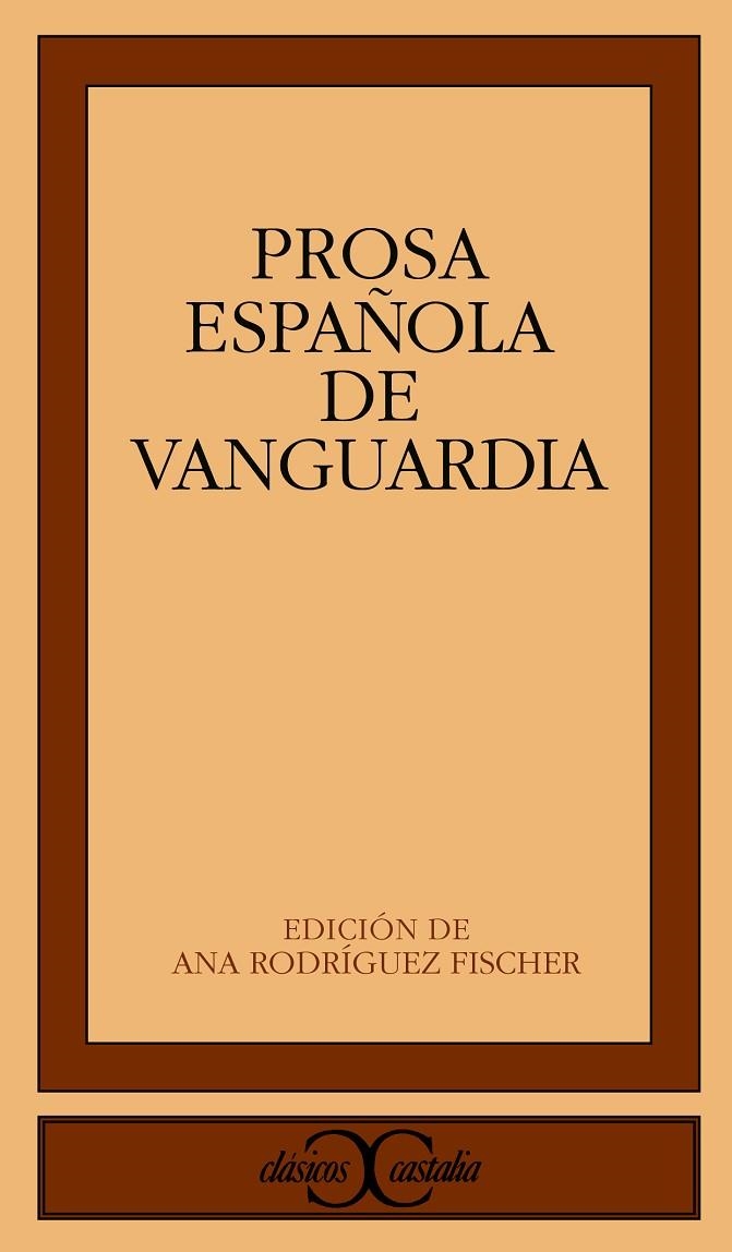 PROSA ESPAÑOLA DE VANGUARDIA | 9788470398346 | VVAA