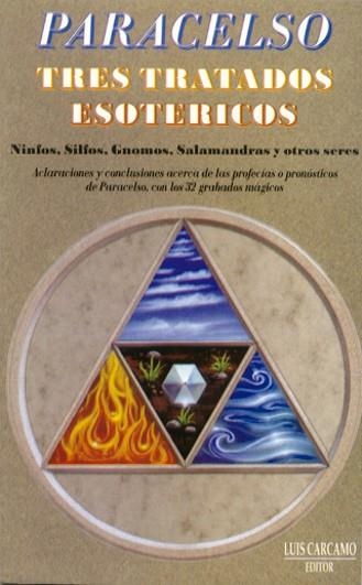 TRES TRATADOS ESOTERICOS | 9788485316007 | PARACELSO