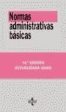 NORMAS ADMINISTRATIVAS BASICAS | 9788430939909 | ROCA ROCA, EDUARDO